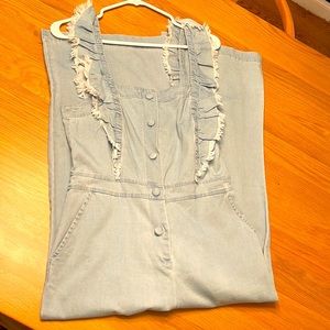 Jack by BB Dakota Brand New Denim Romper